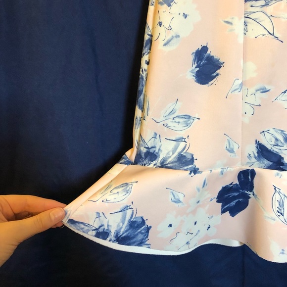 Zara Floral Dress with Ruffled Hem - Picture 2 of 7